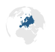 Europe A 34 countries
