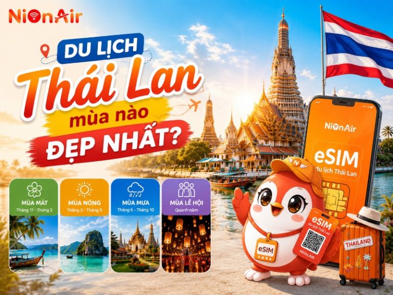 Travel Thailand best time to visit phụ thuộc vào sở thích khám phá