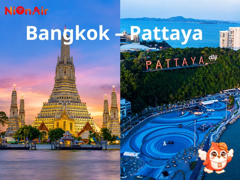 Itinerary 4 ngày 3 đêm (Bangkok – Pattaya)