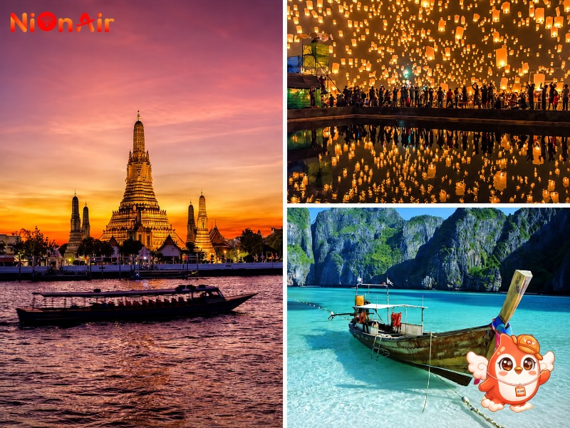 Itinerary 5 ngày 4 đêm (Bangkok – Chiang Mai / Phuket)